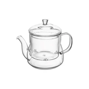 Dzbanek z zaparzaczem Alvaro 1 l transparentny - Dzbanki i imbryki - miniaturka - grafika 1