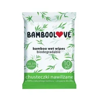 Chusteczki nawilżane - BAMBOOLOVE bambusowe chusteczki nawilżane, 10szt. - miniaturka - grafika 1