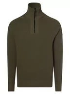 Swetry męskie - Jack & Jones - Sweter męski  JCOFilo, zielony - miniaturka - grafika 1
