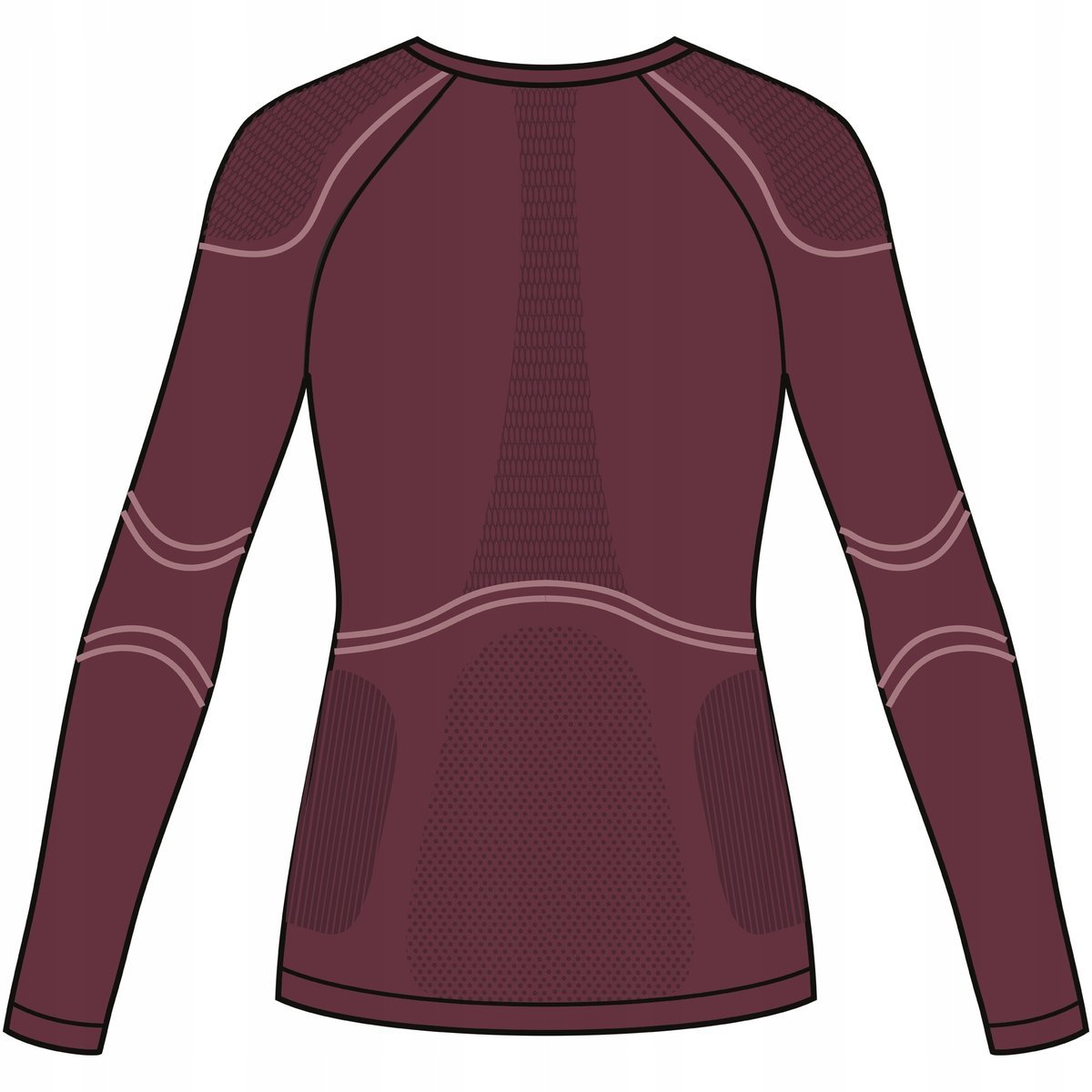 Bielizna damska VIKING Lana Pro Longsleeve Merino różowa M