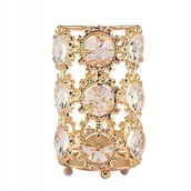 Kosmetyczki, organizery i kuferki - Organizer Pojemnik Na Pędzle Stojak Złoty 4 - miniaturka - grafika 1