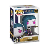 Figurki dla dzieci - Funko POP!, figurka kolekcjonerska TV: Arcane LoL S1- Jinx - miniaturka - grafika 1