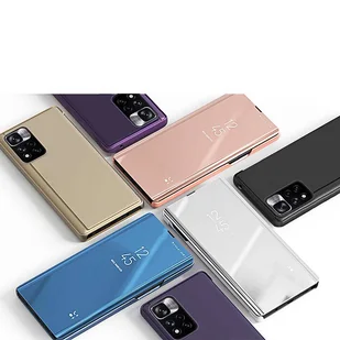 Clear View Case futerał etui z klapką Huawei nova 8i czarny - Etui i futerały do telefonów - miniaturka - grafika 7