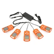 Czujniki czadu, dymu, gazu - Ładowarka 5 Stanowiskowa Do Detektorów Multi Gas Clip - miniaturka - grafika 1