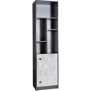 Regał 5 Tommy Jurek Meble Enigma, Grafit - Regały - miniaturka - grafika 1