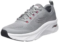 Trampki męskie - Skechers Męskie trampki GYRD 232502, szara siatka/syntetyczna, 7 UK - miniaturka - grafika 1