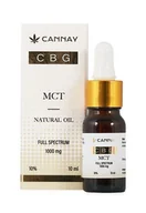 Suplementy naturalne - Olejek Konopny CBG + MCT 10% 10ml Cannay - miniaturka - grafika 1