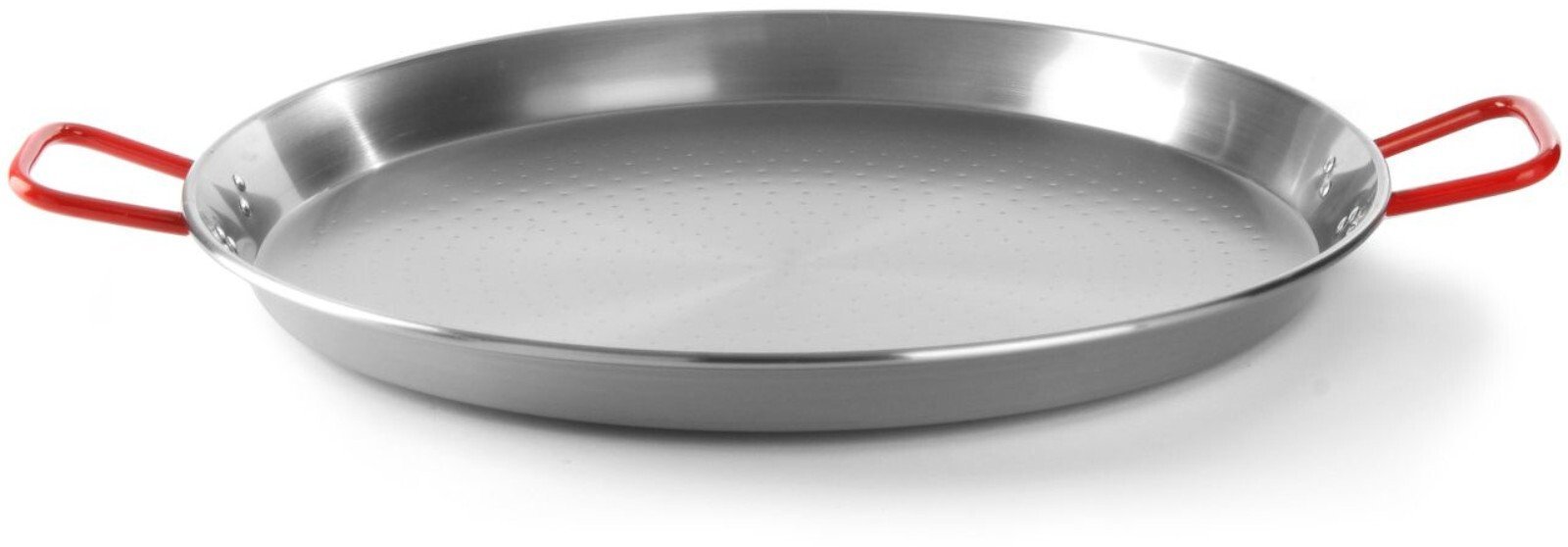 Patelnia do paelli okrągła stalowa z uchwytami śr. 550x100 mm Patelnia do paelli okrągła stalowa z uchwytami śr. 550x100 mm