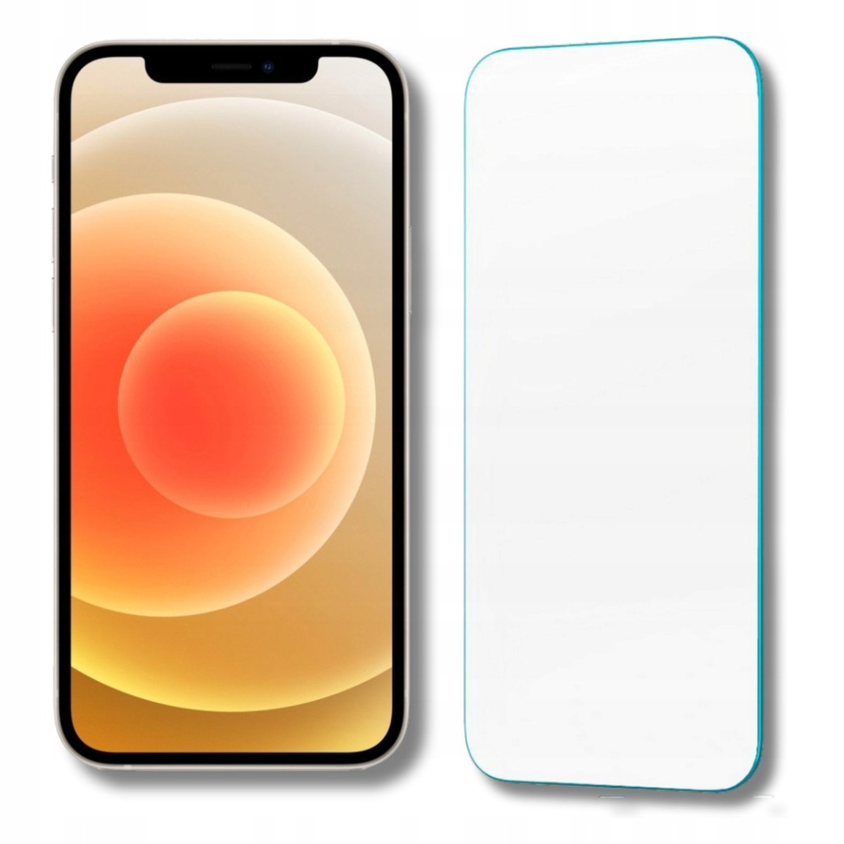 Szkło Hartowane do Iphone 12 Mocne Wytrzymałe Twarde Szkiełko Ochronne 9H