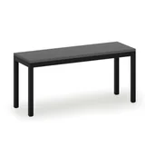 Wyposażenie sportowe i gimnastyczne - Ławka szatniowa, siedzisko - laminat, długość 900 mm, grafitowy - miniaturka - grafika 1