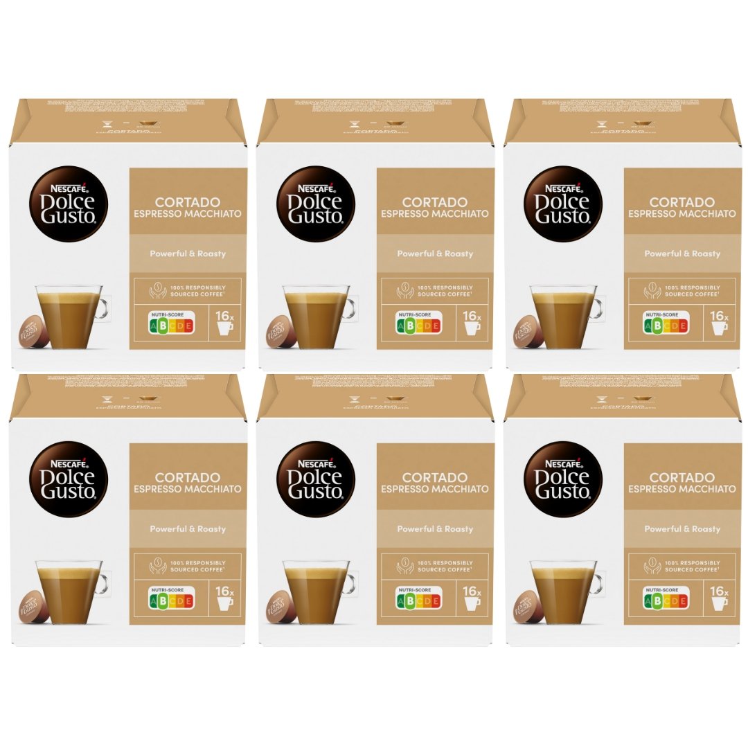 Nescafe Dolce Gusto Cortado Macchiato 6 x 16 kapsułek