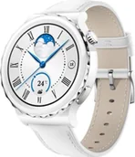 Smartwatch - Huawei Watch GT 3 Pro Classic 43mm Biało-srebrny - miniaturka - grafika 1