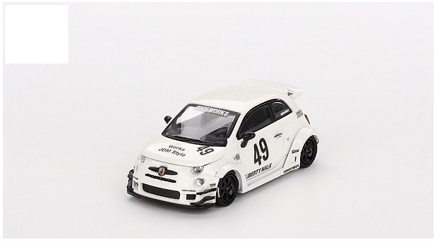 Mini Gt Abarth 595 Lb-Works X Abas Works 2024 G 1:64 00809