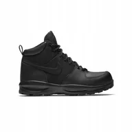Buty sportowe męskie - Buty Nike Manoa Leather 456975-001 czarny 44 1/2 - miniaturka - grafika 1