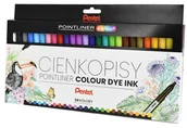 Cienkopisy - Pentel Cienkopis 24kol 0.4 Fib Pen S40-ST24PL Wb - miniaturka - grafika 1