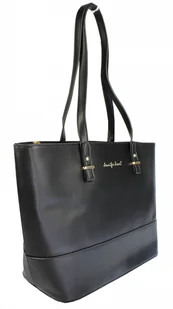 Torebka Skóra Włoska Z Kosmetyczką Oraz Portfelem 3w1 JENNIFER JONES Elegancki Stylowy Kuferek 3140 CZARNY - Torebki damskie Torebka Skóra Włoska Z Kosmetyczką Oraz Portfelem 3w1 JENNIFER JONES Elegancki Stylowy Kuferek 3140 CZARNY - Torebki damskie - miniaturka - grafika 6