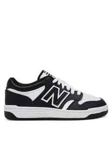 New Balance Sneakersy GSB480BW Czarny - Buty dla dziewczynek - miniaturka - grafika 1