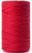 Artykuły masarskie - Nici wędliniarskie / przędza  100g kolor czerwony - miniaturka - grafika 1
