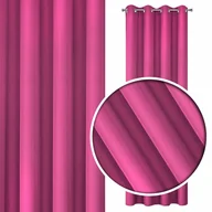 Zasłony - Euro Firany Zasłona 140 x 250 Dekoracyjna Adore Amarant 1202327 - miniaturka - grafika 1