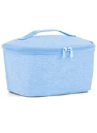 Torby i wózki na zakupy - Termiczna lanczówka Reisenthel Coolerbag S Pocket - twist powder blue - miniaturka - grafika 1