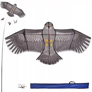 Latawiec Duży Dla Dzieci 180cm Orzeł Ptak Z Linką - Zwalczanie i odstraszanie szkodników - miniaturka - grafika 1