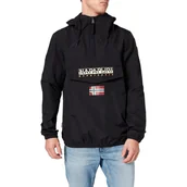 Kurtki męskie - Kurtka męska Napapijri Shade Sum przeciwdeszczowa czarna-XXL - miniaturka - grafika 1