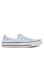 Trampki damskie - Converse Trampki Chuck Taylor All Star Shoreline Slip A12597C Błękitny - miniaturka - grafika 1