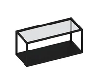 Półki do kuchni - Półka metalowa Qbox czarna 80 cm - miniaturka - grafika 1