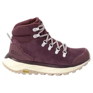 Buty trekkingowe damskie - Damskie Buty JACK WOLFSKIN TERRAVENTURE URBAN MID W 4053571-2829 – Bordowy - miniaturka - grafika 1