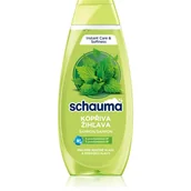 Szampony do włosów - Schwarzkopf Schauma Nettle Freshness szampon oczyszczający do przetłuszczających się włosów i skóry głowy 400 ml - miniaturka - grafika 1