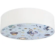 Lampy sufitowe - Plafon dziecięcy KIDDY 2xE27/40W/230V biały/niebieski - miniaturka - grafika 1