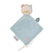 Koce i narzuty dla dzieci - Mini kocyk przytulanka Kotek Lana 30x20 Mila, Zoe i Lana Nattou - miniaturka - grafika 1