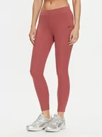 Legginsy - Reebok Legginsy Yoga Peached 7/8 Tight 100037475 Bordowy Slim Fit - miniaturka - grafika 1