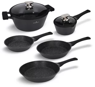 Zestaw garnków i patelni 7 el. Black Stone Zwieger - Zestawy garnków i patelni - miniaturka - grafika 1