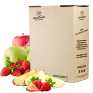 Soki i napoje niegazowane - 100% Sok Tłoczony Jabłko Truskawka 60%/40% 5L - miniaturka - grafika 1