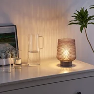 Lampy pozostałe - Pauleen Sparkling Glamour bateria szara drewno - miniaturka - grafika 1