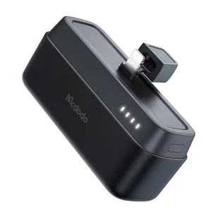 Power Bank Mcdodo MC-6281 20W, 5000mAh ze złączem Lightning (czarny) - Powerbanki - miniaturka - grafika 1