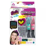 Zabawki kreatywne - Zestaw do manicure - z 2 pędzlami - miniaturka - grafika 1