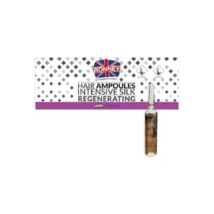 Ronney Ronney Hair Ampoules Intensive Silk Regenerating Kuracja wzmacniająca i wygładzająca włosy z płynnym jedwabiem 12 x 10 ml - Odżywki do włosów - miniaturka - grafika 1