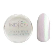 Ozdoby do paznokci - Indigo Pyłek Mermaid Effect Efekt Syrenki Emerald - miniaturka - grafika 1