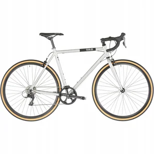 ROWER GRAVEL FIXE FLOATER RACE 8S SILVER SHIMANO SORA 8S 10KG - Rowery - miniaturka - grafika 1