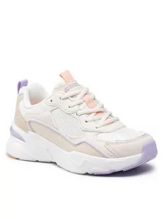 SKECHERS Sneakersy BOBS Chill Zone 117041/WNT Beżowy - Sneakersy damskie - miniaturka - grafika 1
