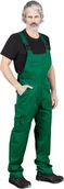 Odzież robocza - SPODNIE OCHRONNE OGRODNICZKI LHOLLMAN LH-BISTER; ZIELONY - miniaturka - grafika 1