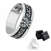 Pierścionki - Obrączka patriotyczna Bóg, Honor, Ojczyzna r. 29 - miniaturka - grafika 1