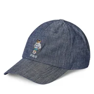 Czapki dla dzieci - Czapka z daszkiem Polo Ralph Lauren 323971817001 Granatowy - miniaturka - grafika 1