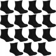 Skarpetki męskie - ZESTAW 15 par Skarpety BAMBUSOWE bezuciskowe czarne 43-46 antybakteryjne - miniaturka - grafika 1