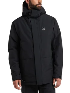 Haglöfs Parka "Salix Proof™ Mimic" w kolorze czarnym - Kurtki męskie - miniaturka - grafika 1