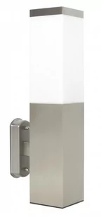 SU-MA Kinkiet ogrodowy INOX kwadratowy stal - Lampy ogrodowe - miniaturka - grafika 1