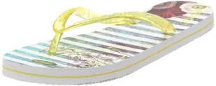 Desigual Stripped, japonki damskie, żółty - Żółty jaune - 37 eu - Klapki i japonki damskie - miniaturka - grafika 1