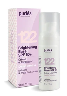 Purles 122 Brightening Base SPF 50+ Rozświetlająca baza SPF 50+ 30 ml - Bazy pod makijaż - miniaturka - grafika 2